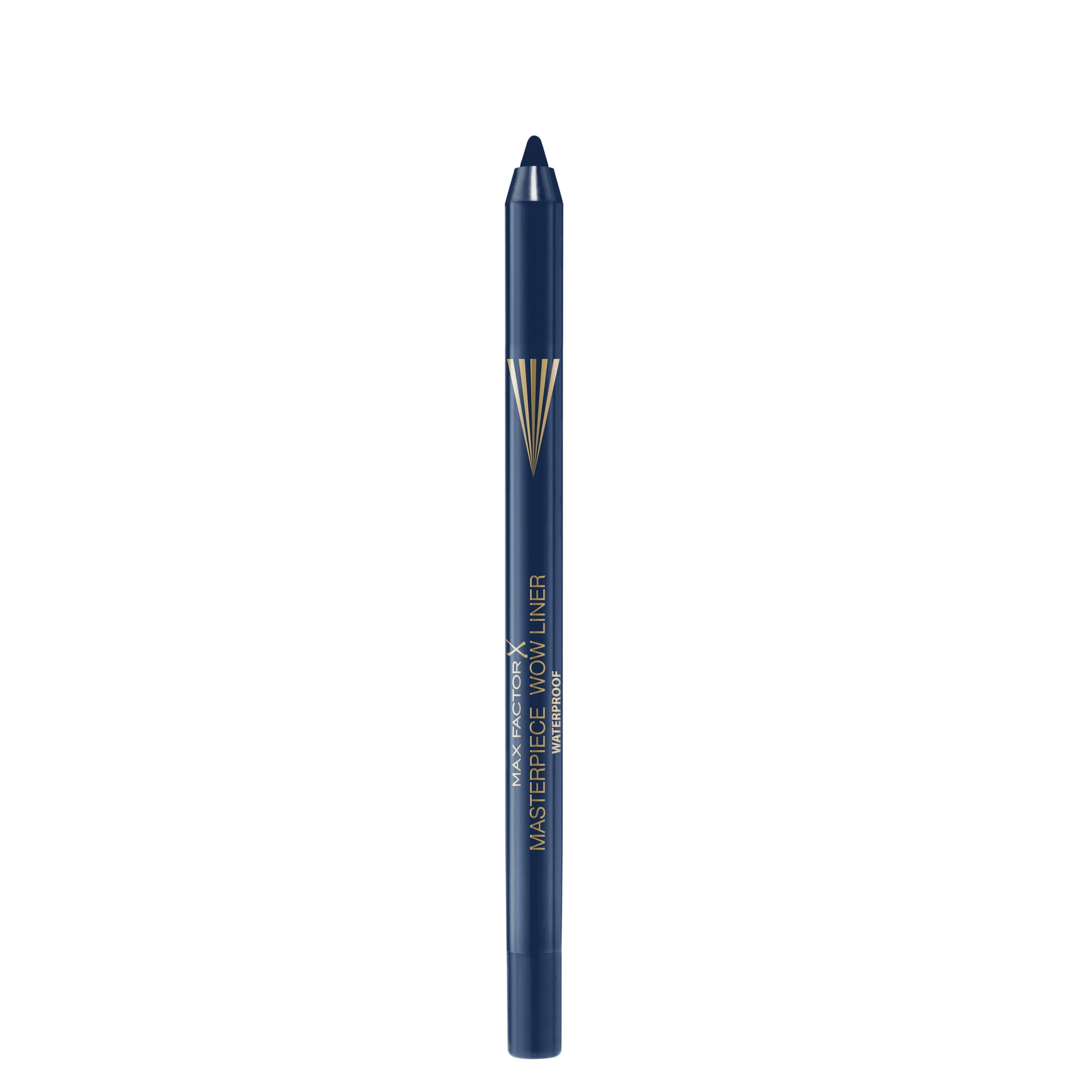 Max Factor Masterpiece Wow Liner, 500 Dark Navy, 24-Hour Wear Eyeliner, High Colour Payoff, Waterproof and Smudgeproof, Vegan