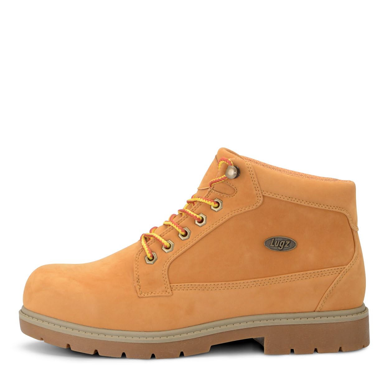 Photo 1 of ***UNCLEAN***Lugz Men's Mantle Mid Classic Memory Foam Chukka Fashion Boot, Golden Wheat/Tan-Khaki/Gum, 11, D