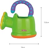 Nuby Fun Watering Can Baby Bath Toy Easy Hold Handle Green 6+ Months view 6