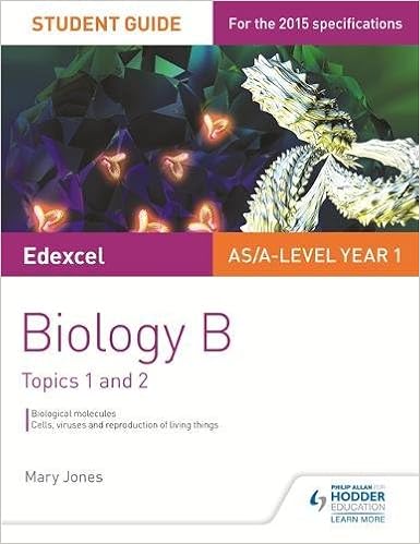 Edexcel As A Level Year 1 Biology B Student Guide Topics 1 And 2 Amazon Co Uk Jones Mary 9781471843846 Books