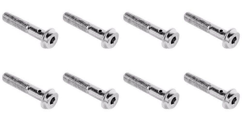 FUEL RETURN LINE BANJO BOLT SET OF 8 FOR