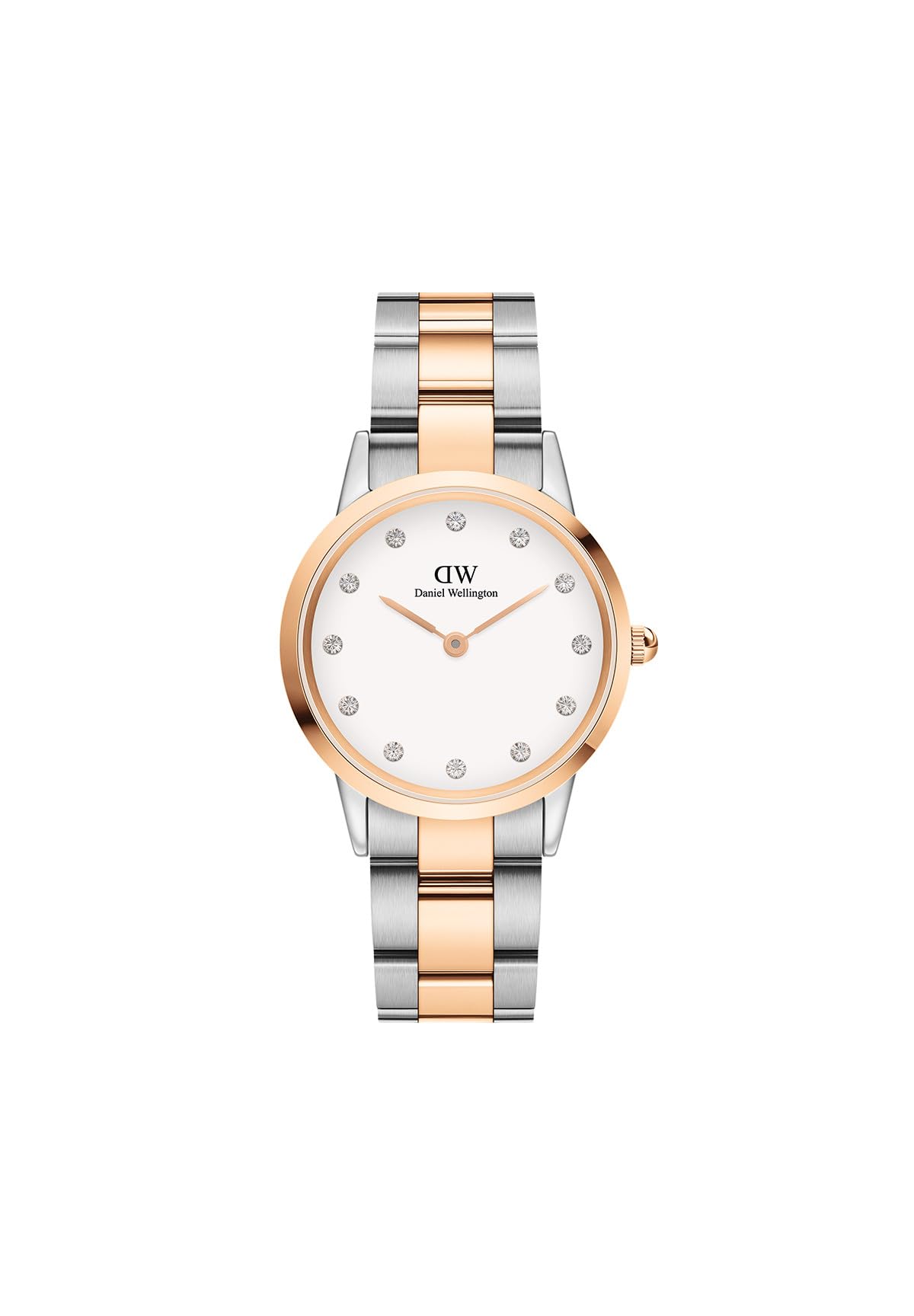 Daniel Wellington DW00100358 Ladies Iconic Link Lumine Rose Gold 32mm Watch