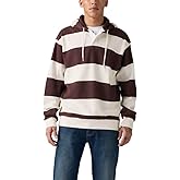 Levi's mens Thermal Rugby Hoodie