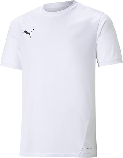 PUMA Kids teamLIGA Jersey White X-Large moisture-wicking dryCELL