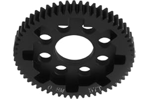 ECSiNG 1Pc 32P 0.8 Mod 57T Carbon Steel Spur Gear Compatible with Arrma 1/10 Granite 3S Compatible with Senton 3S Compatible 
