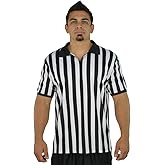 Mato & Hash Mens Referee Shirts/Umpire Jersey with Collar for Officiating and Costumes