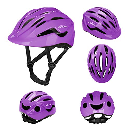 KAMUGO Bike Helmet Kids Toddler, Girls and Boys Bike Helmet Adjustable