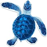 Turtle Hatchling Style B Porcelain Swimming Pool Mosaic (Style B - 5" x 5", Blue)