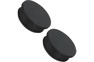 MECCANIXITY Silicone Snap in Locking Hole Plugs Rubber Panel Seal Cover Flush Type Panel Round for Kitchen Rubber Bulkheads W