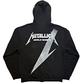Rock Off officially licensed products Metallica Shrouded Zipped Hoodie