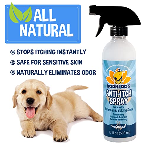 Anti Itch Oatmeal Spray for Dogs and Cats 100 Natural Soothing