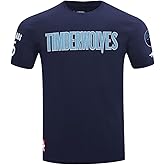 Pro Standard Mens NBA Minnesota Timberwolves Anthony Edwards #5 Classic Player Short Sleeve Tee Midnight Navy L