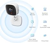 Tapo C100 Indoor Wi Fi Baby Monitor Camera 1080p Night Vision Two Way Audio view 2