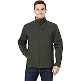 Weatherproof Men's Softshell Jacket – Wind & Water Resistant – Breathable, Lightweight Outdoor Coat