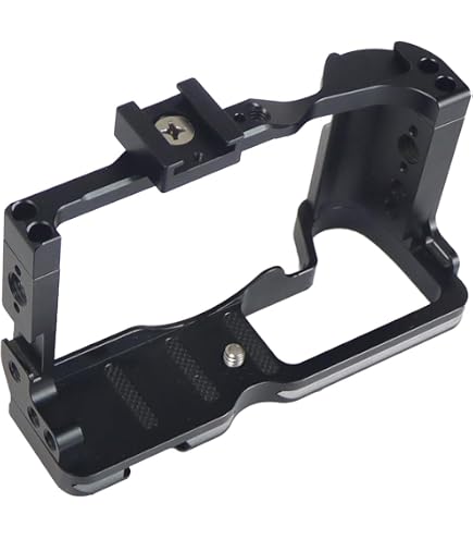 Protection Écran Verre Trempé Canon EOS M6 Mark II – Lot De 3, 9H Dureté, Haute Définition 0.3mm + Couvercle Griffe Avec Niveau