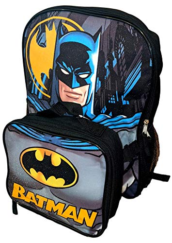 batman backpack with lunch box