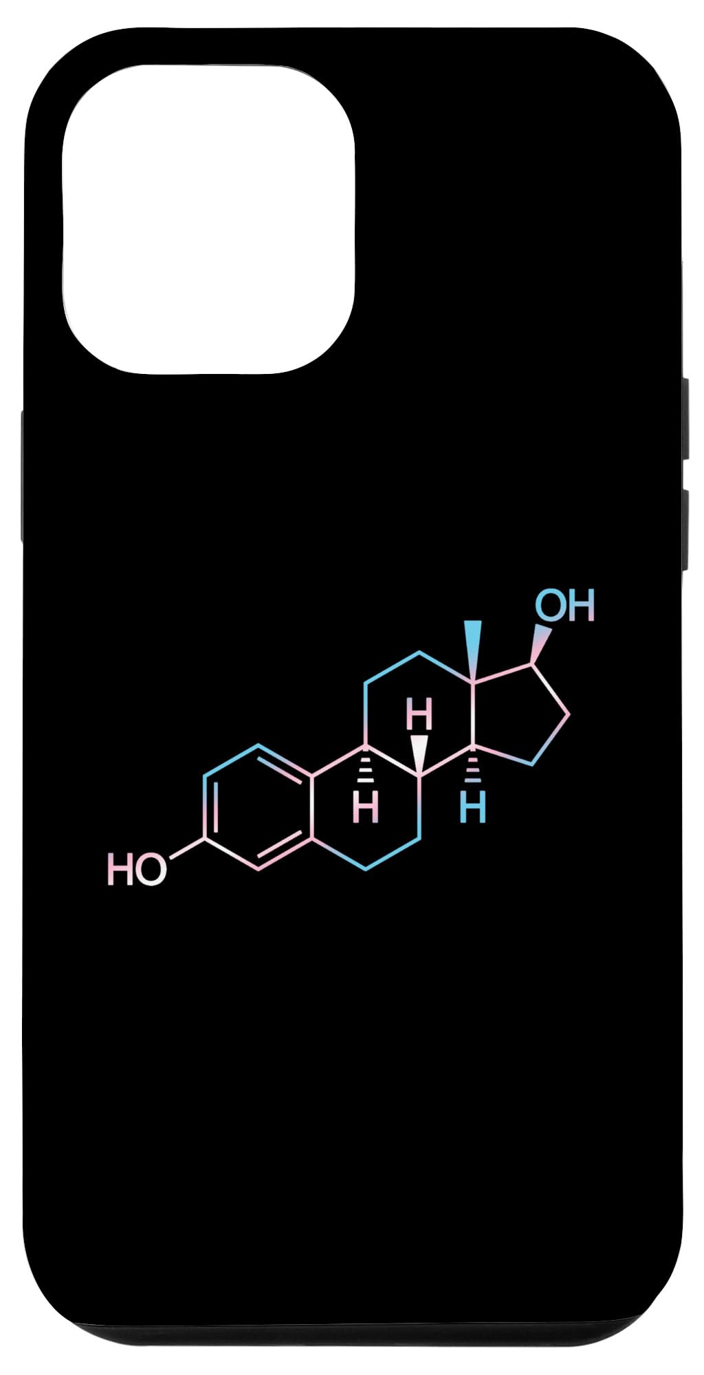 iPhone 14 Plus Estrogen in Transgender Flag Colors Trans Case