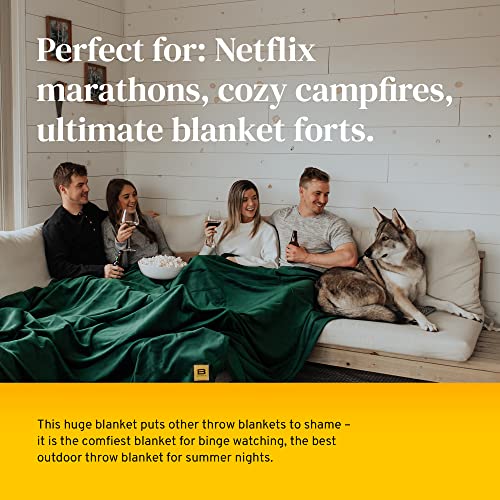 Big Blanket Co® Original Stretch™ Forest Extra Large Blanket 100