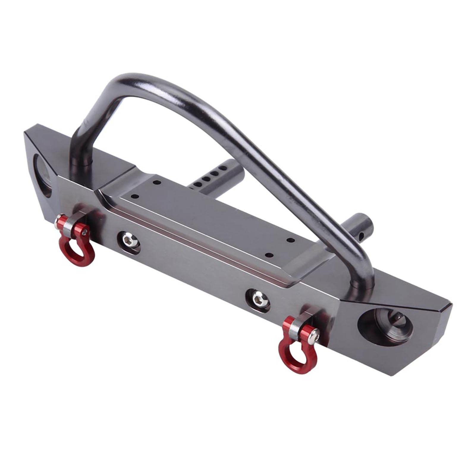 RC Car Front Bumper, Aluminium Alloy RC Crawler Bumper for Axial SCX10 Wrangler 1/10 Remote Control Crawler