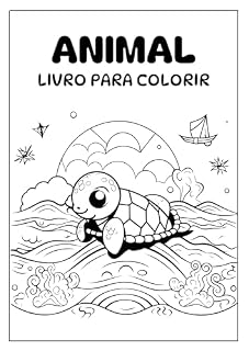 Livro ANIMAL: LIVRO PARA COLORIR