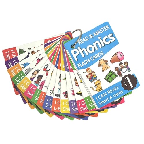 English Sight Words Flash Card, Phonics Flash Cards for Kids Age 4-8, Word Games Flashcards, Vocabulary Cards, Matching Game Flash Cards, English Word Cards, Educational Learning Activities for PreK