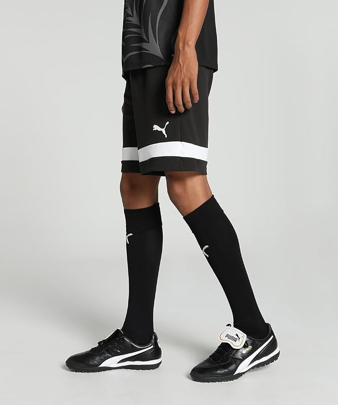 individualRISE Shorts, Herren Gestrickte Shorts, PUMA Black-PUMA White, 658998 — Foto 2 von 7