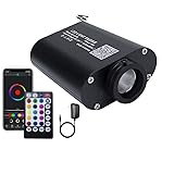 AZIMOM Bluetooth/RF Control 16W Music Mode Fiber