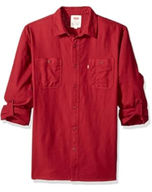 Men's Chalk Cotton Button Down Shirt