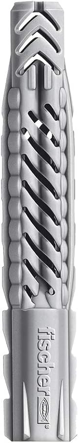 fischer Universal Plug UX 50 Plugs 10x60mm Gray - All Building Materials view 2