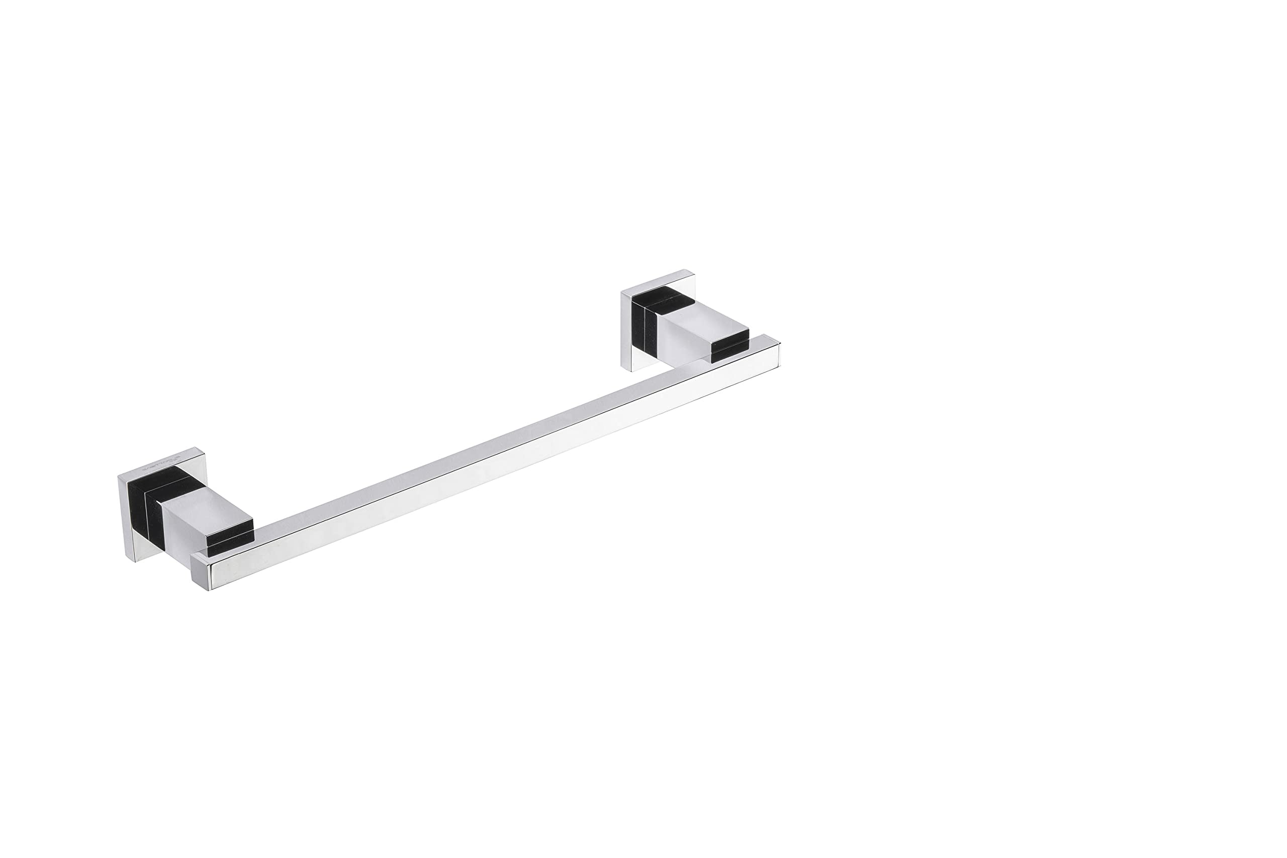 Sagittarius One 270S1 40cm Wall-Mounted Towel Rail | Sleek Hand & Tea Towel Holder for Bathroom & Kitchen | Durable Chrome-Plated Brass – Chrome