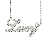 HUAN XUN Personalized Name Necklace Cheap with