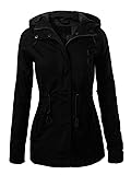 MixMatchy Women's Casual Military Anorak Jackets