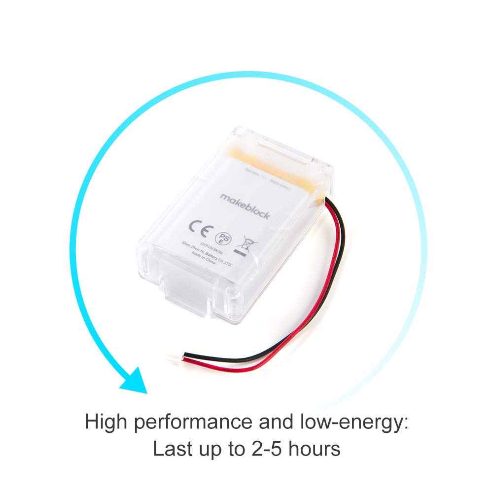 Makeblock 3.7V Rechargeable Li-Polymer Battery for mBot Robot Kit