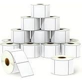 BETCKEY - 2.25" x 2" (57 mm x 51 mm) UPC Barcode & Address Labels Compatible with Zebra & Rollo Label Printer,Premium Adhesive & Perforated [16 Rolls, 11200 Labels]