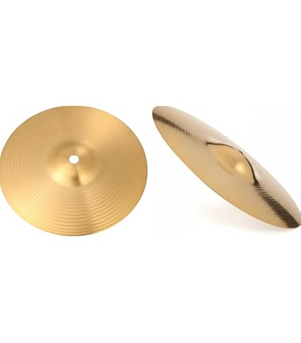 thumbnail image 2 of Crash Cymbal Drum Cymbal 8 Inch Brass Jazz Drum Cymbal Classic Cymbal For Professional Music Lovers Beginners And Student Drummers Ride Symbol With Stand 2 of 10
