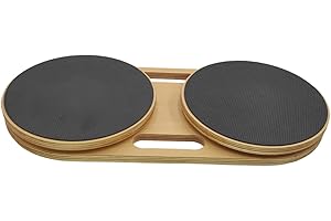 Baoblaze Ab Twister Board Waist Twisting Disc with Portable Handles Balance Rotating Disc Twist Board