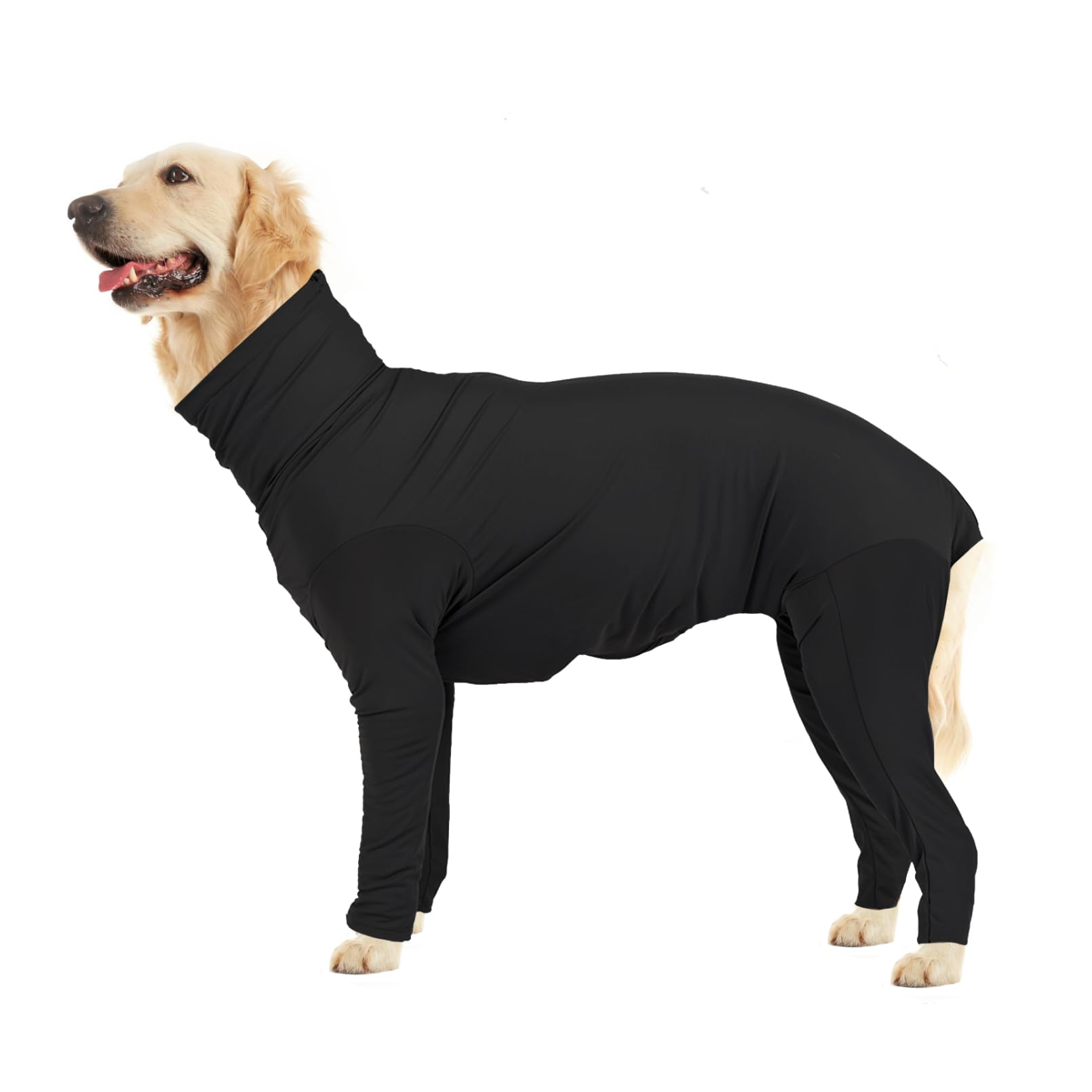 Photo 1 of Hamiledyi Dog Onesie Anti-Licking Dog Bodysuit Spay Surgical Recovery Suit for Dogs Pet Cone Alternative After Surgery Full Body Dog Shedding Suit for Female Male Neuter Dogs Claming Pajamas (XL)