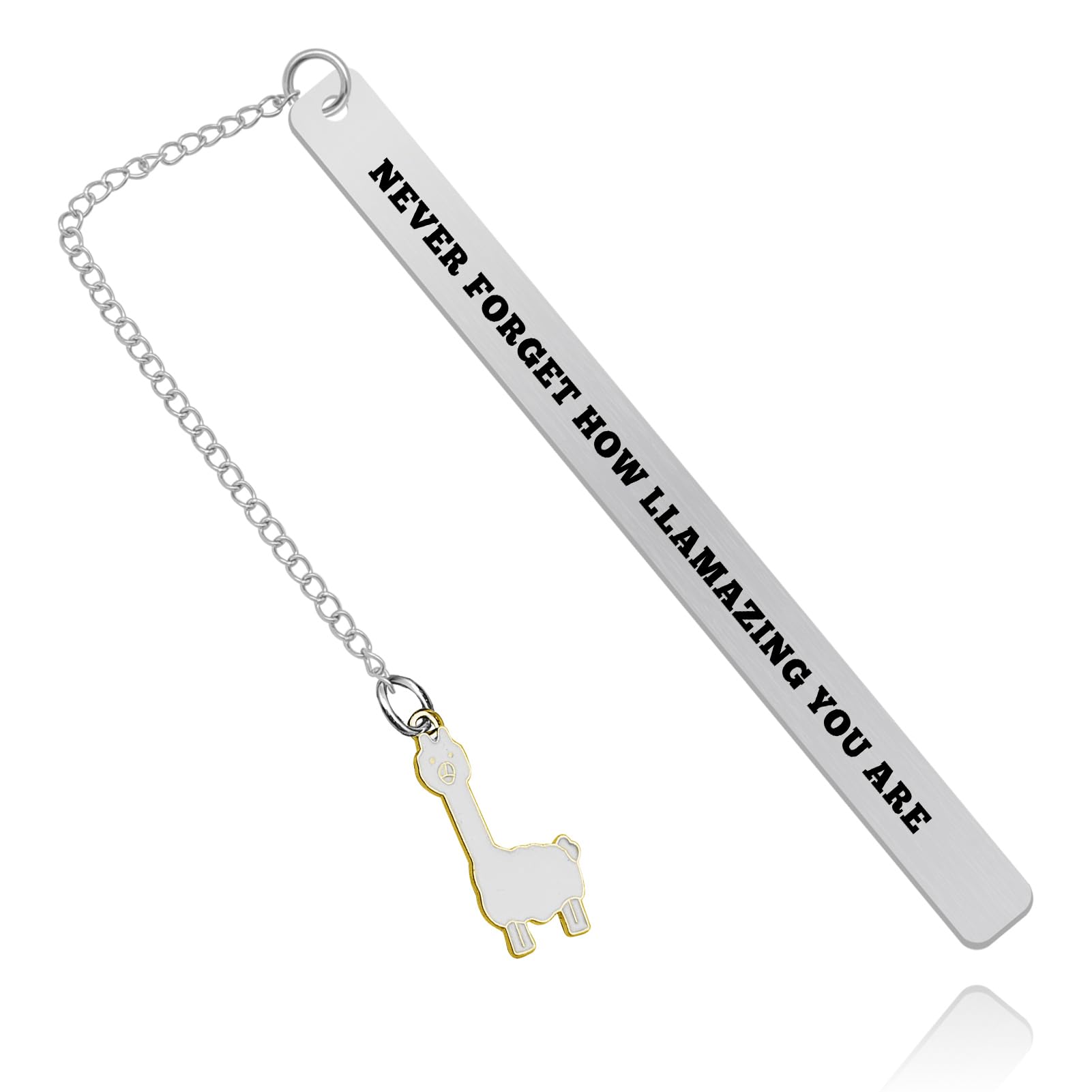 Llamazing Gift Alpaca Bookmark Gift for Him Her Friend Bookmark Gifts Inspirational Llama Presents Reading Lover Presents Llama Gifts for Women Men Appreciation Bookmarks Present for Animal Lovers