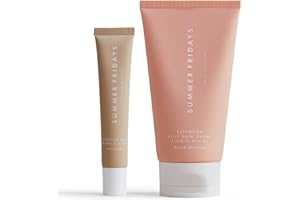 Summer Fridays Vanilla Lip Butter Balm & Babymoon Belly Balm Gift Set - Lip & Body Care Bundle to Help Moisturize Dry Skin & Help Reduce the Appearance of Stretch Marks (2 Count)