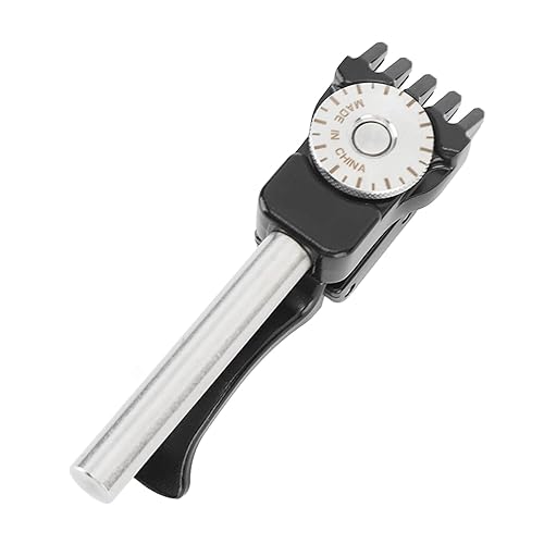 Badminton & Tennis Stringing Clamp – Flying Clamp With Adjustable Turntable For Racket Restringing