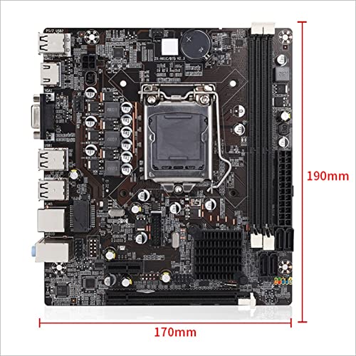 Coasta H61 Motherboard LGA 1155 DDR3 Memory 16GB -ATX Desktop