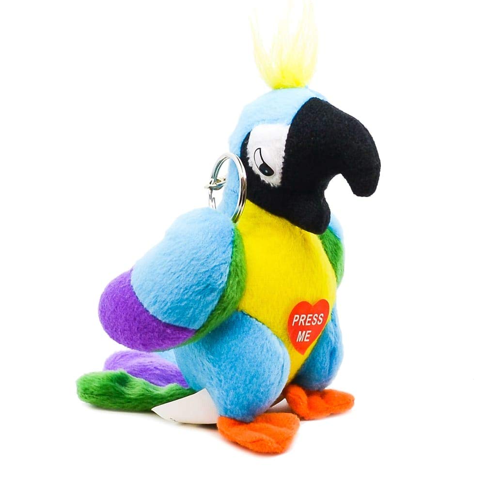 Not So Pretty Polly - Swearing Parrot Keyring