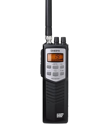 President Randy III Handheld CB Transceiver - 40 Channels, AM/FM, ASC, 7K Features