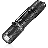 LUMINTOP Tool AA 2.0 EDC Flashlight, Pocket-Sized Keychain Light, Super Bright 650 Lumens, 5 Modes with Mode Memory, IP68 Wat