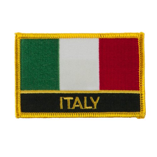 New Europe Flag Embroidered Patch - Italy OSFM