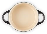 Le Creuset Stoneware Petite Round Casserole 0.25 L Satin Black 71901100000100 view 2