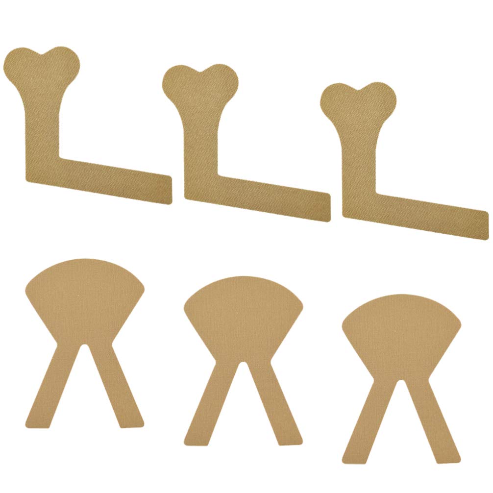 Healifty Fixed Sticker Nasal Feeding Adhesive Tape Soft Breathable Non-Woven Tape for Stomach Fixation 3.03X2.56X0.04In