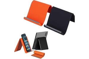 2026 New Silicone Phone Stand with Aluminum, Flexible Foldable Phone Holder, Bendable Adjustable Anti-Slip Desktop Stand for 