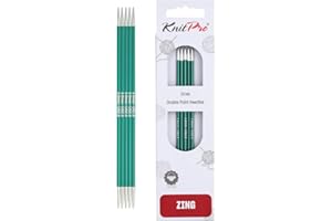 KnitPro Zing Double Pointed Needles 6" (15cm) | US Size 2.5 (3mm)
