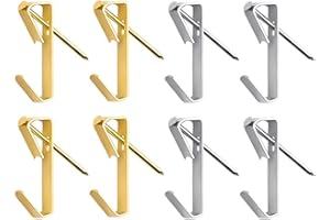 40 Pack - 30Lbs - Picture Hangers Picture Hanging Nails Picture Hooks with NailsDurability